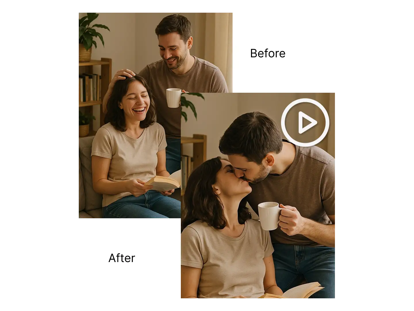Share the Kissing Video to Spread Joy