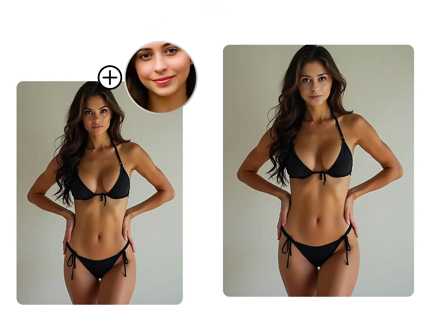 Create Face-Swapped Bikini Photos