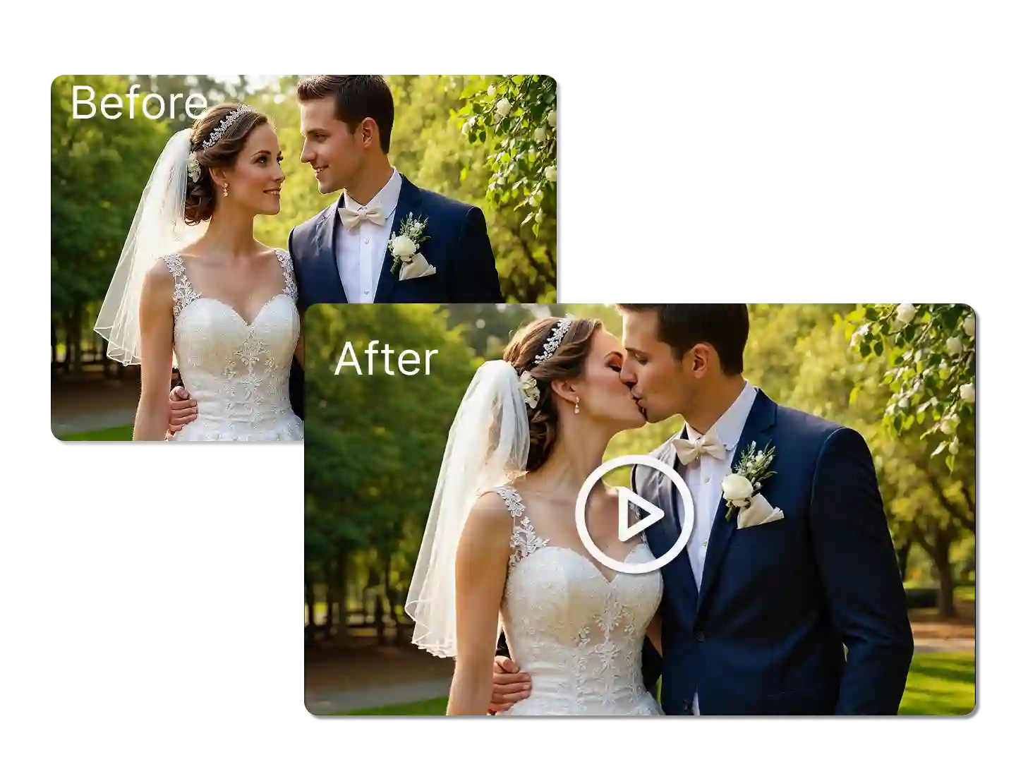 Generate French Kiss Video with One Click