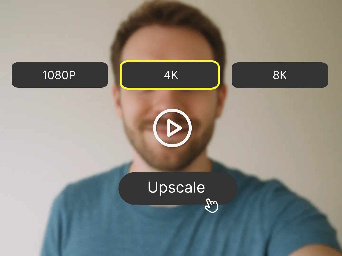 choose upscaling resolution