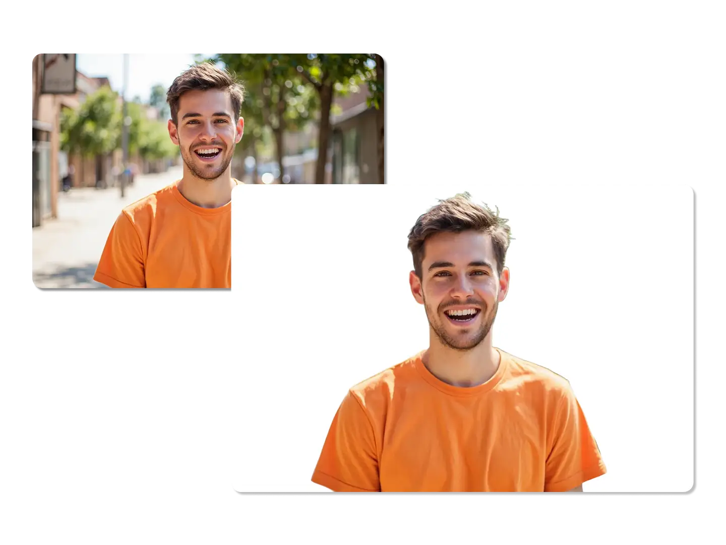 Example of a truly transparent background