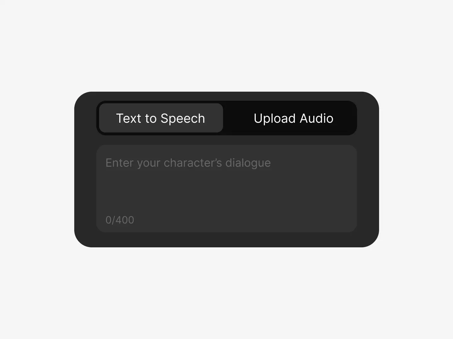Select Talking Voice