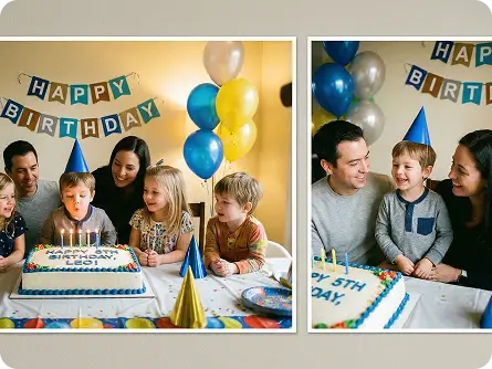 Stretch the Picture of Events for Albums