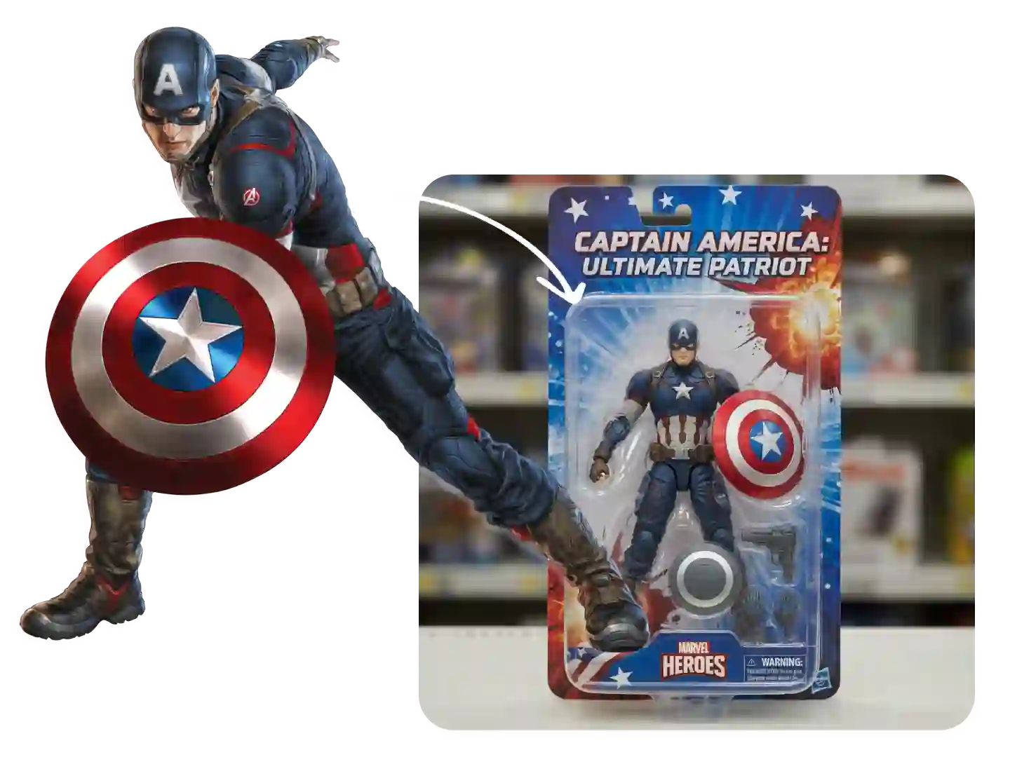 Fictional character action figure