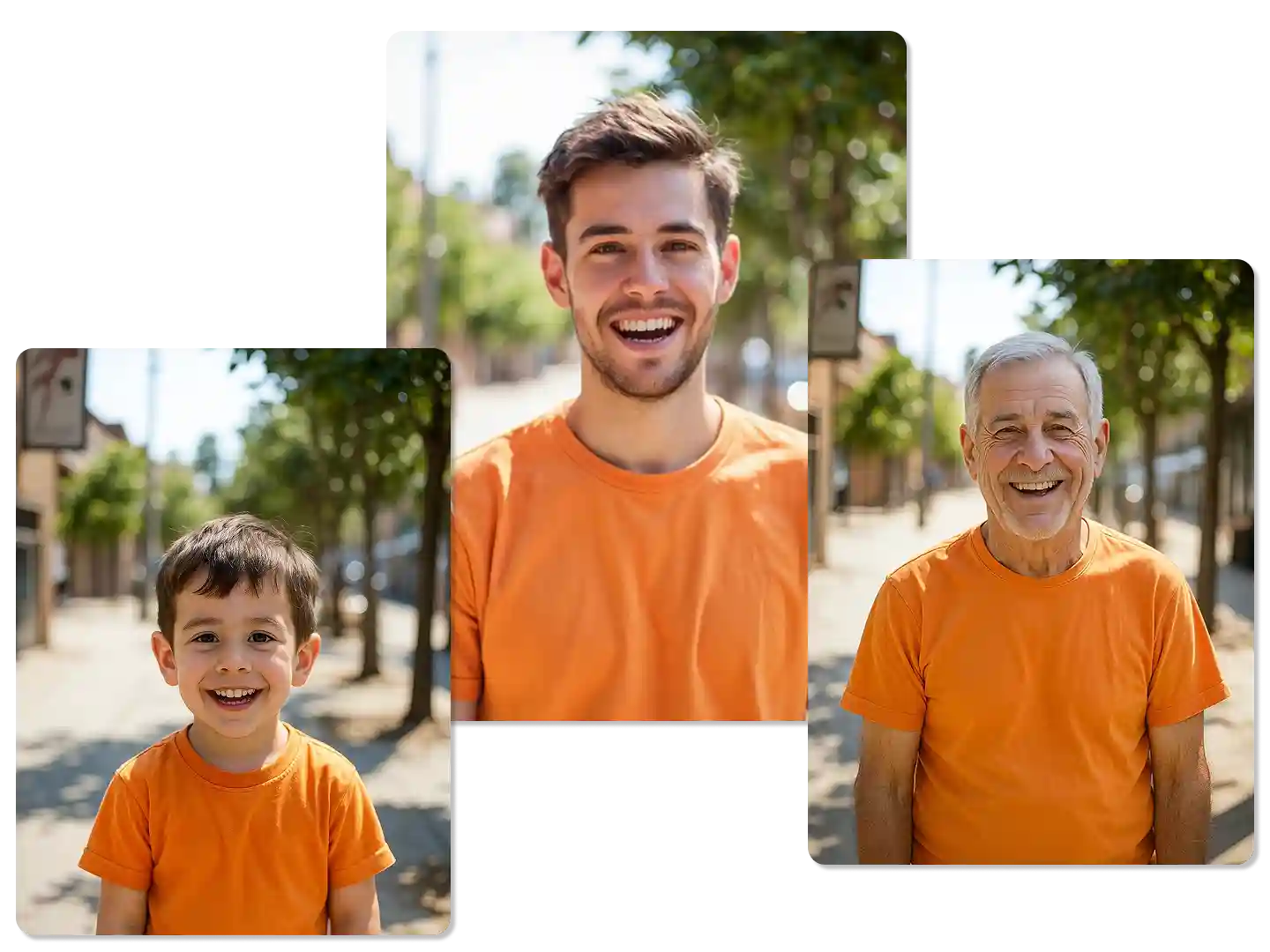 From young to old, see yourself