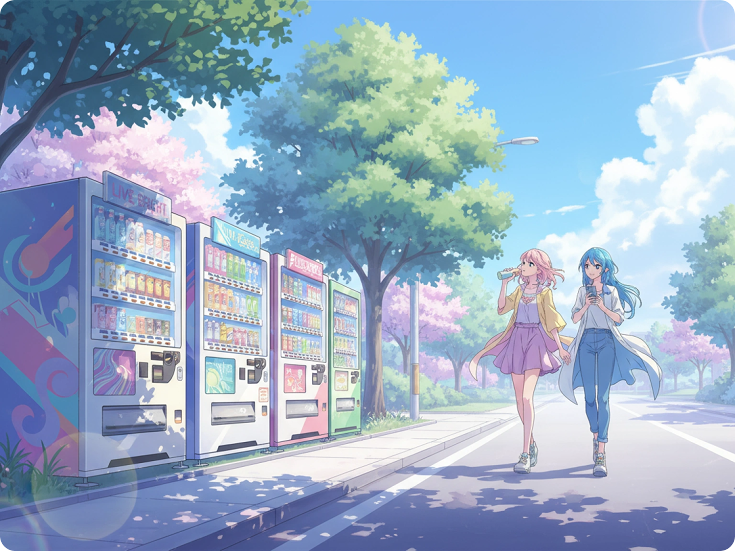 Design game interfaces with immersive anime worlds