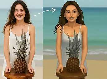 Ghibli Cartoon Style