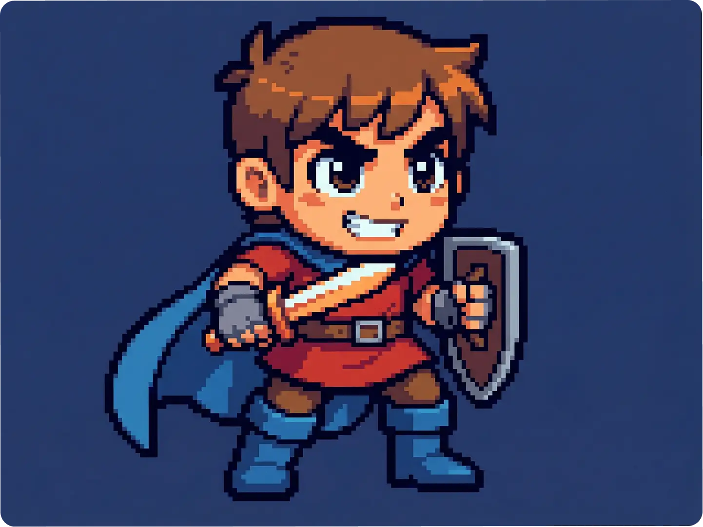 Pixel Cartoon Style