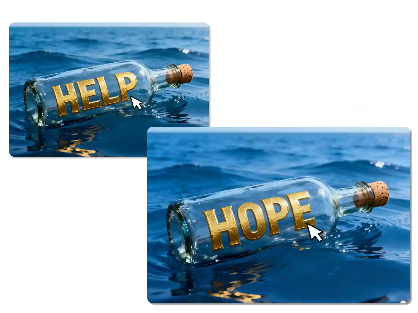 Removing unwanted text or logos from images