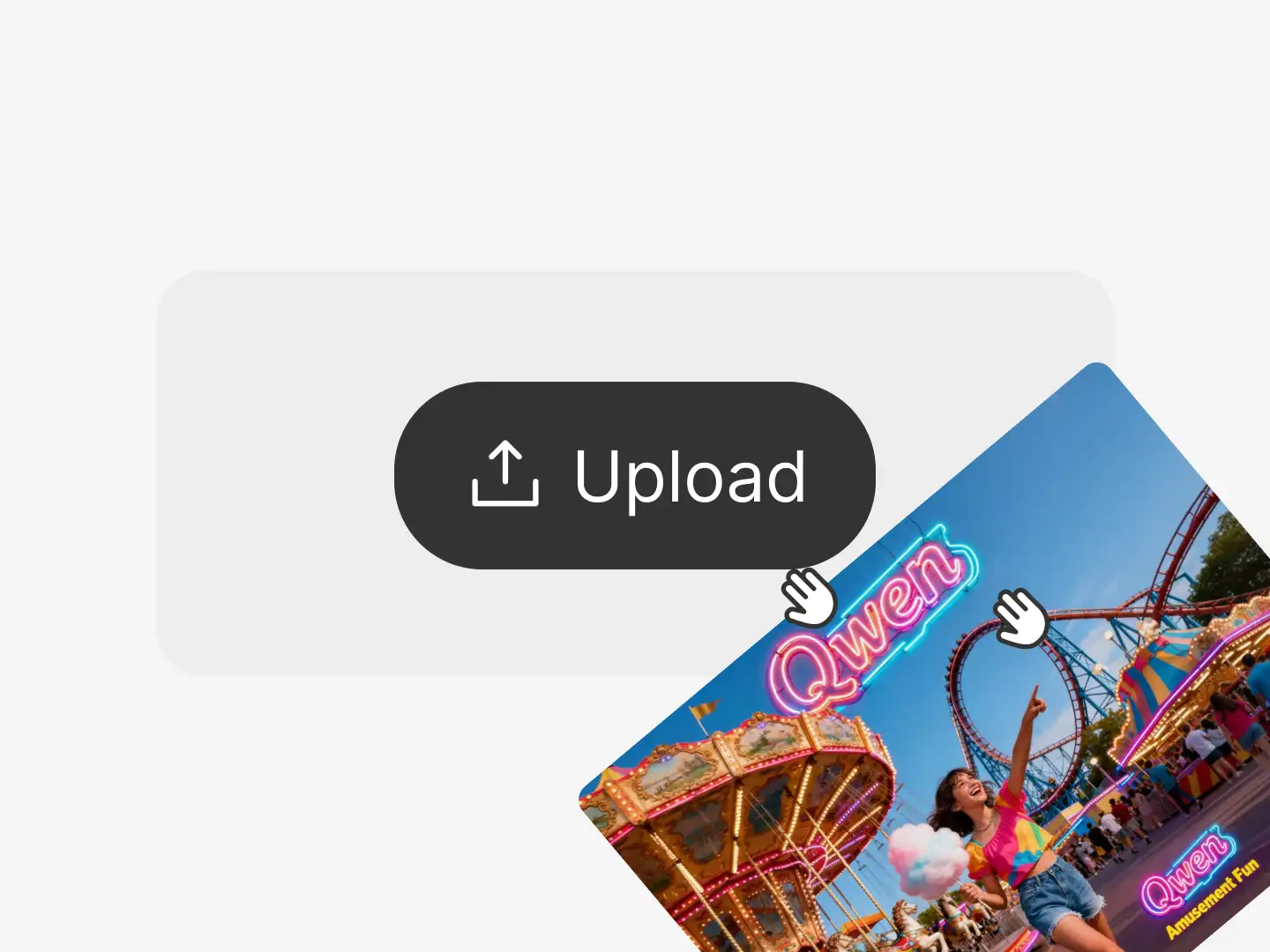 Selecting the editing area in an image to replace text