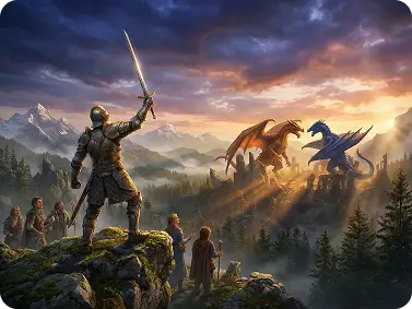 AI Fantasy Art Generator — Creatures and Monsters