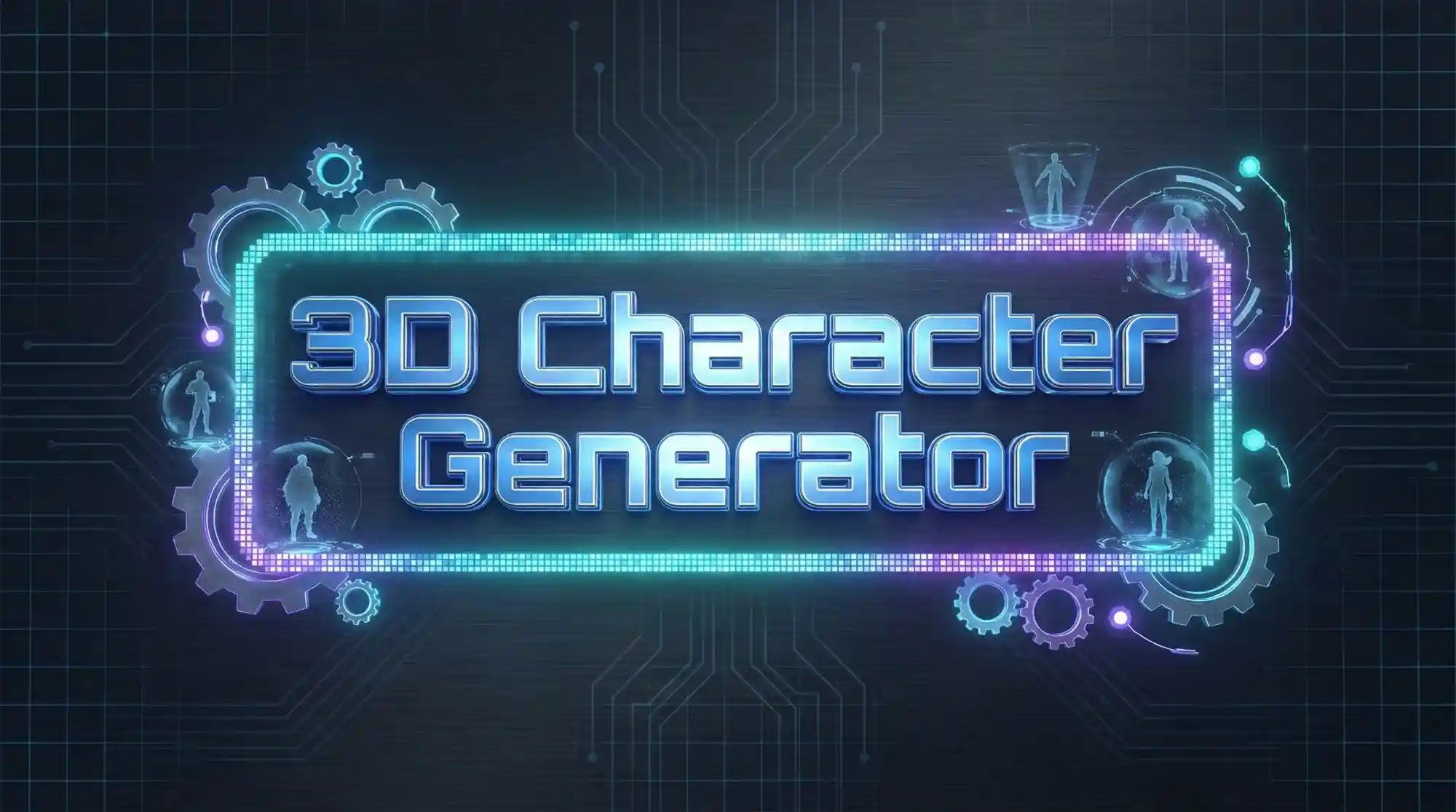3D Character Generator