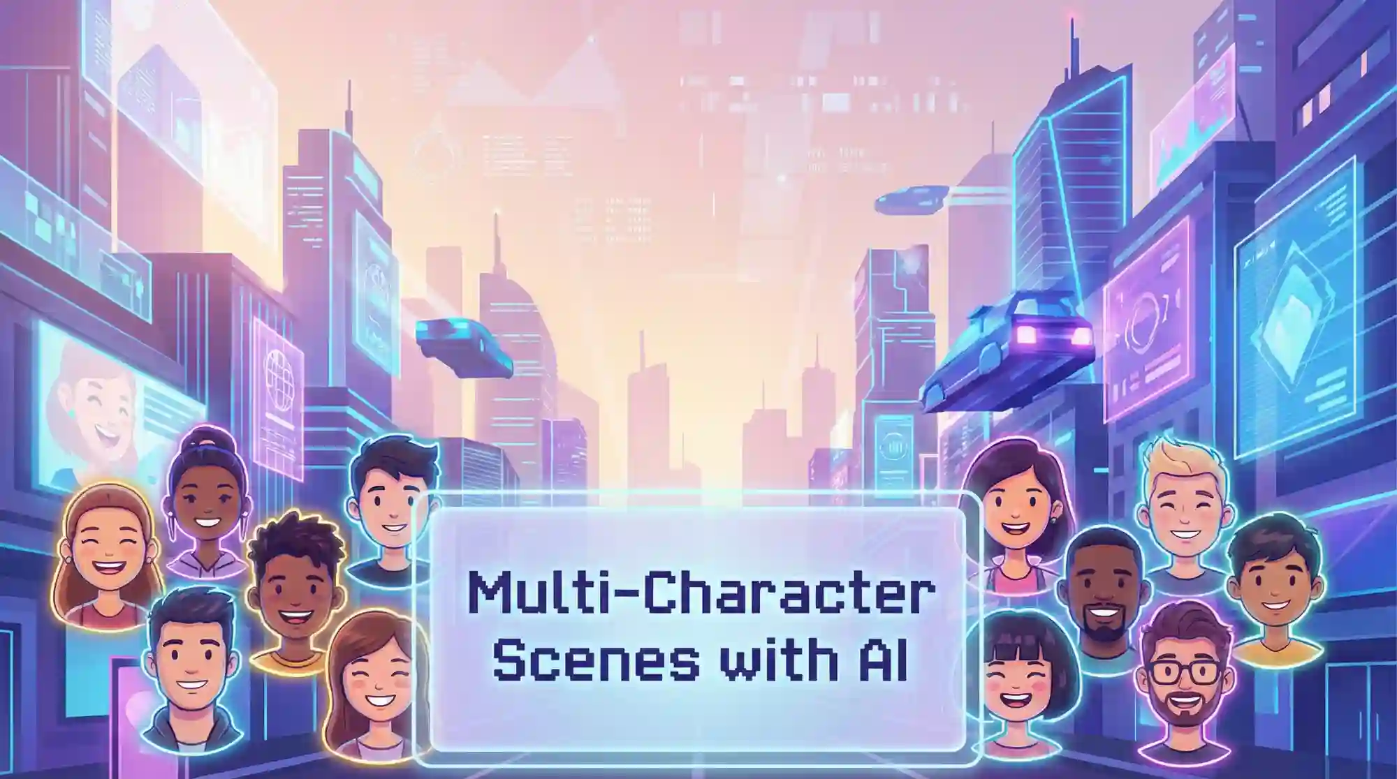 Multi-Character Scenes with AI