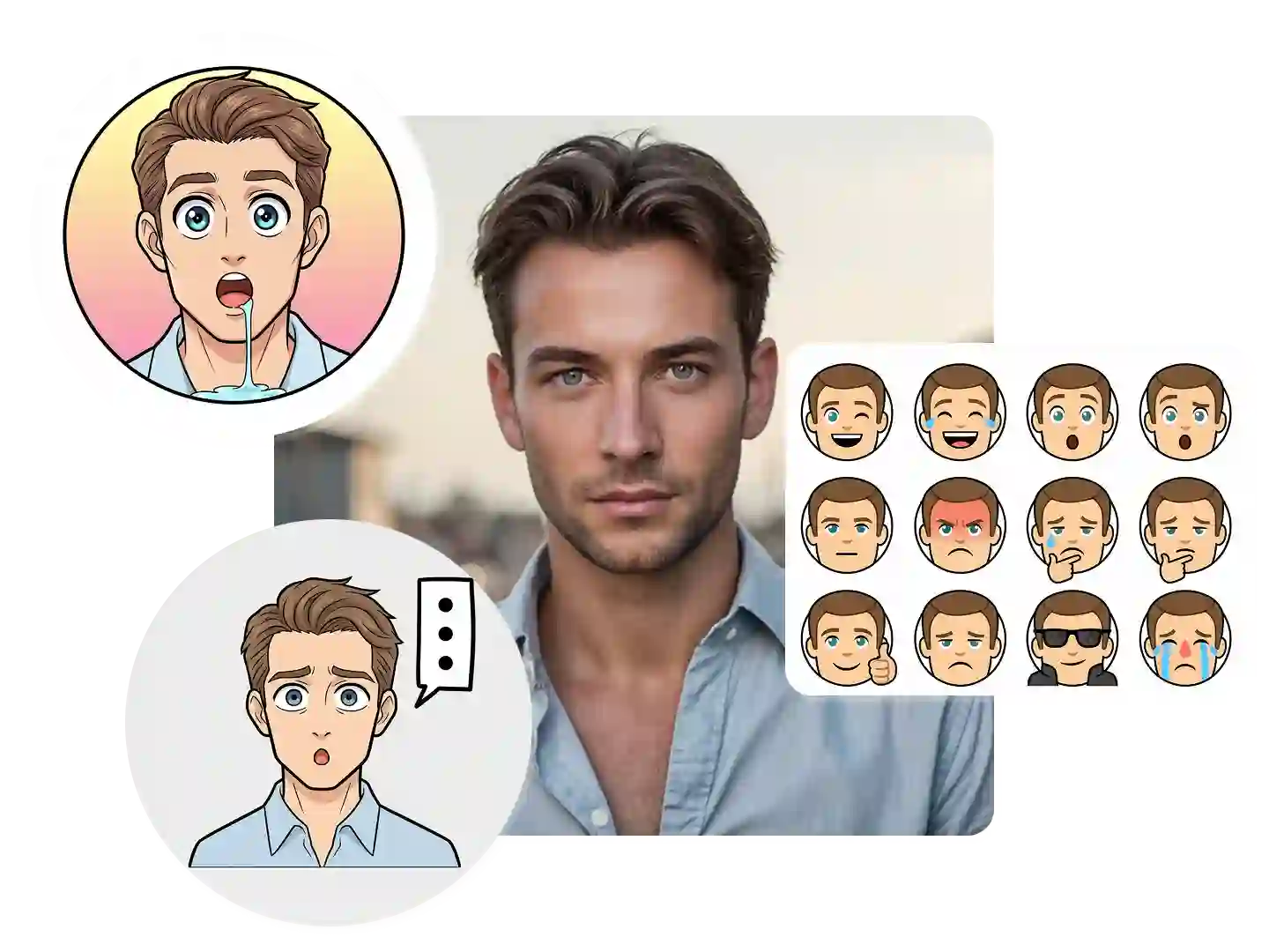 An empty image placeholder for a card image