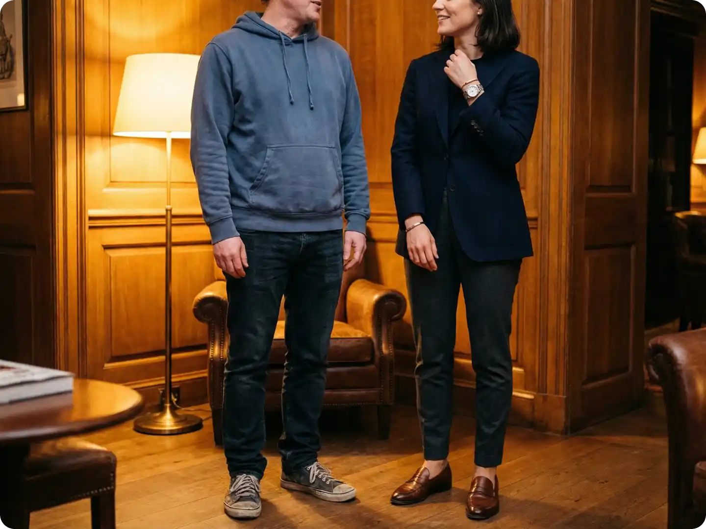 Create professional business outfits