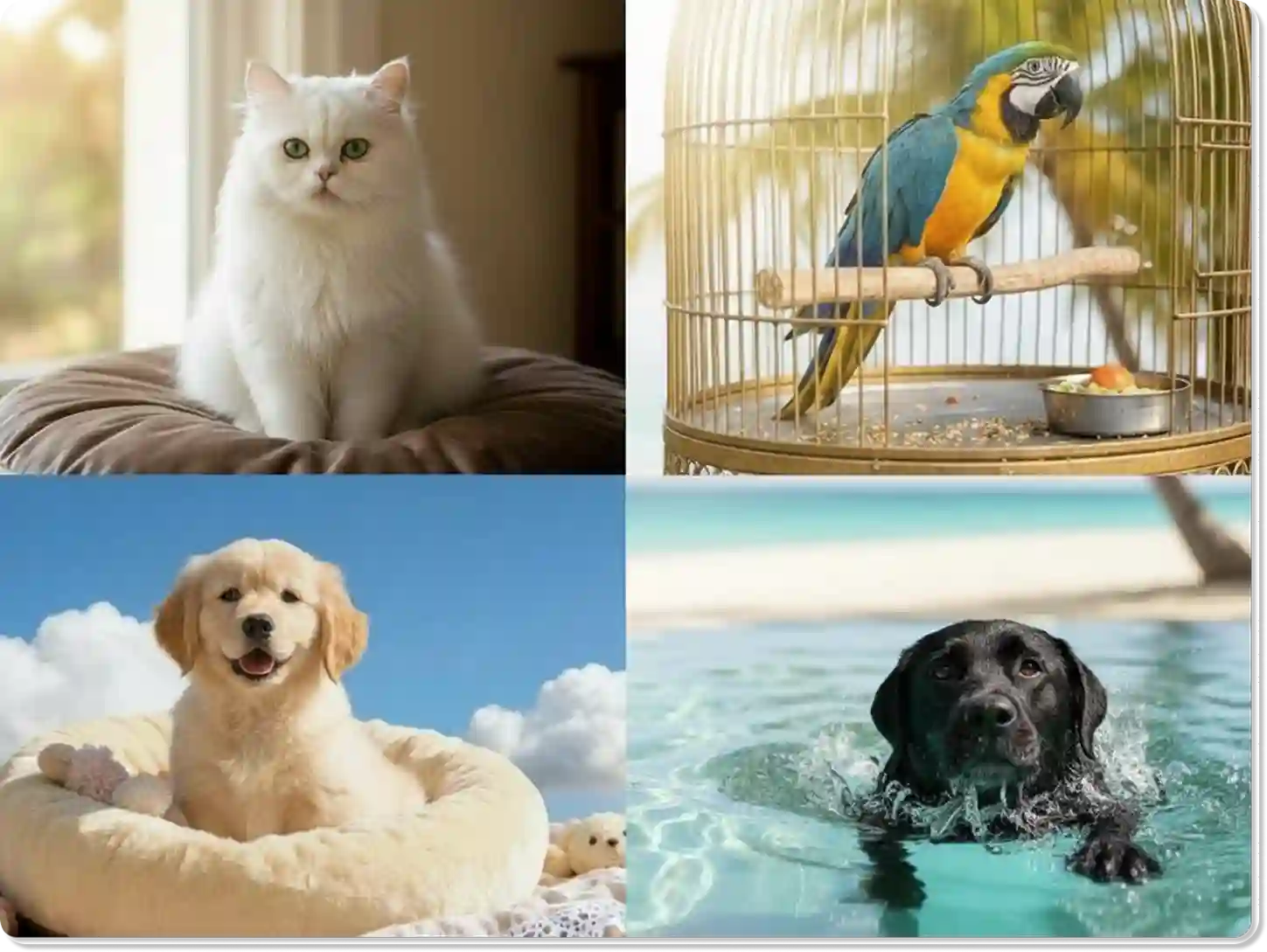 Works with All Pets: Dogs, Cats, Birds, and More