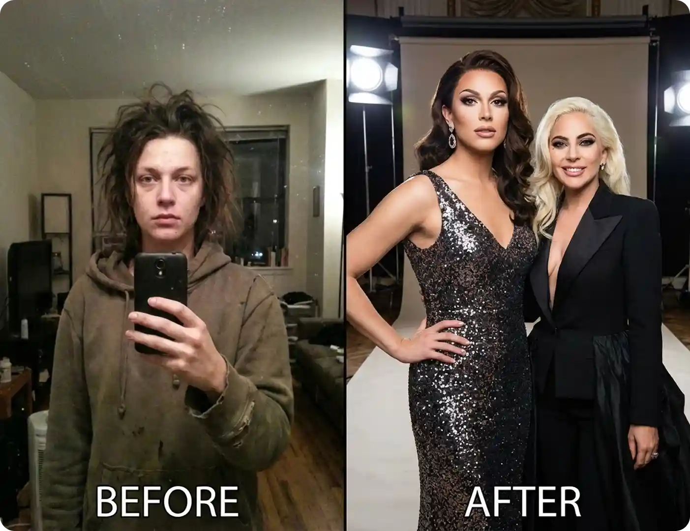 Creative Celebrity AI Scenes