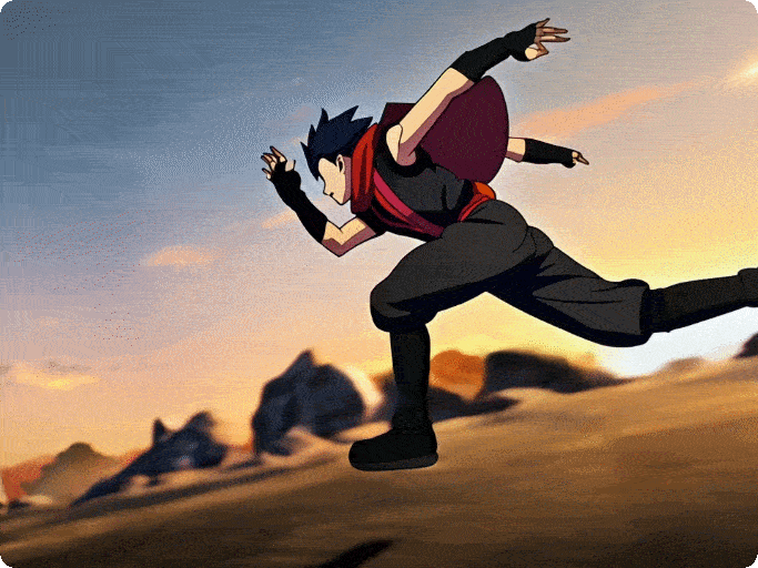 Anime-style animation creation