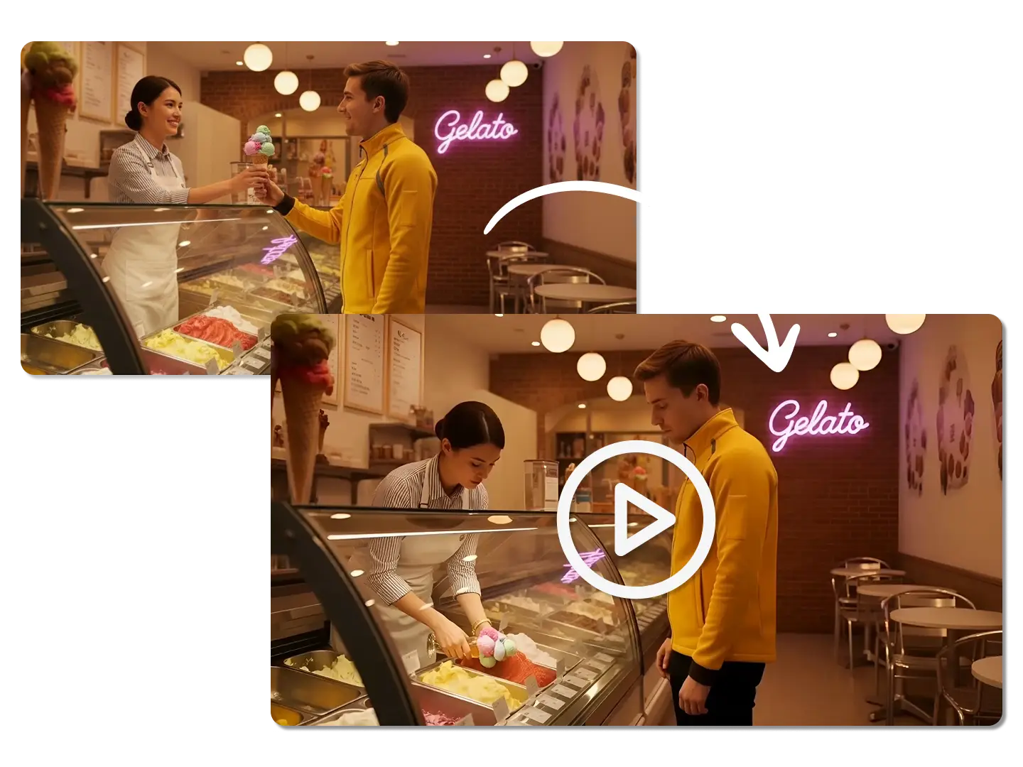 Timeline-based frame editing