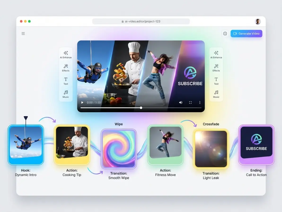 Create Scroll-Stopping Social Videos from Key Frames