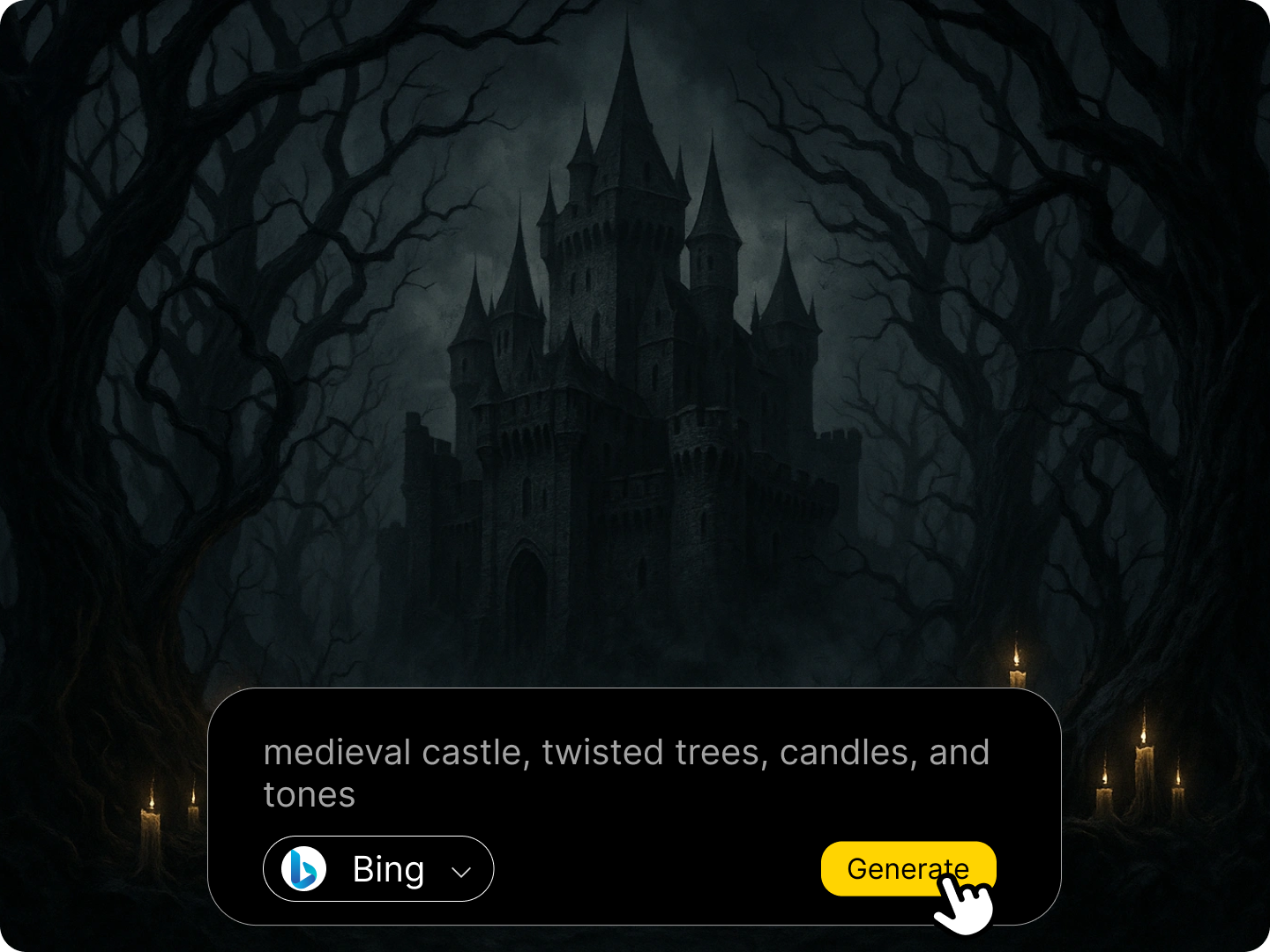 Easily generate and edit on Dzine