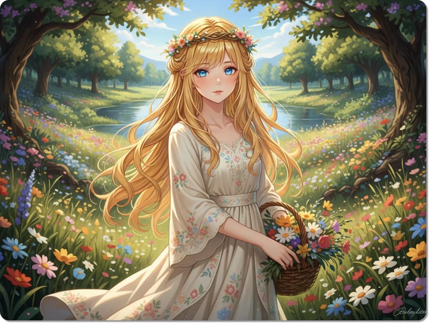 Use the AI blonde filter for cosplay and character design