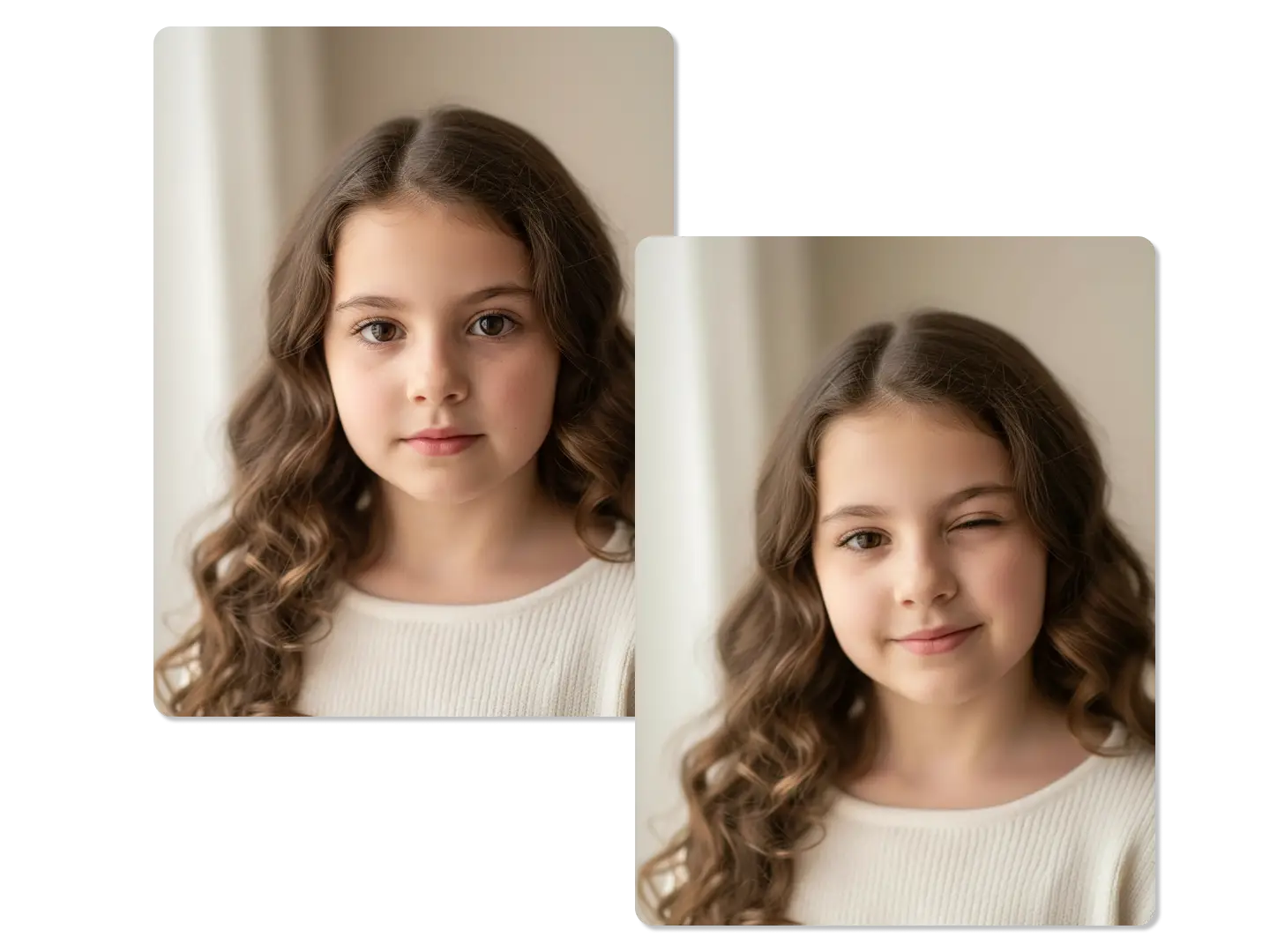 Perfect your profile picture with a playful wink