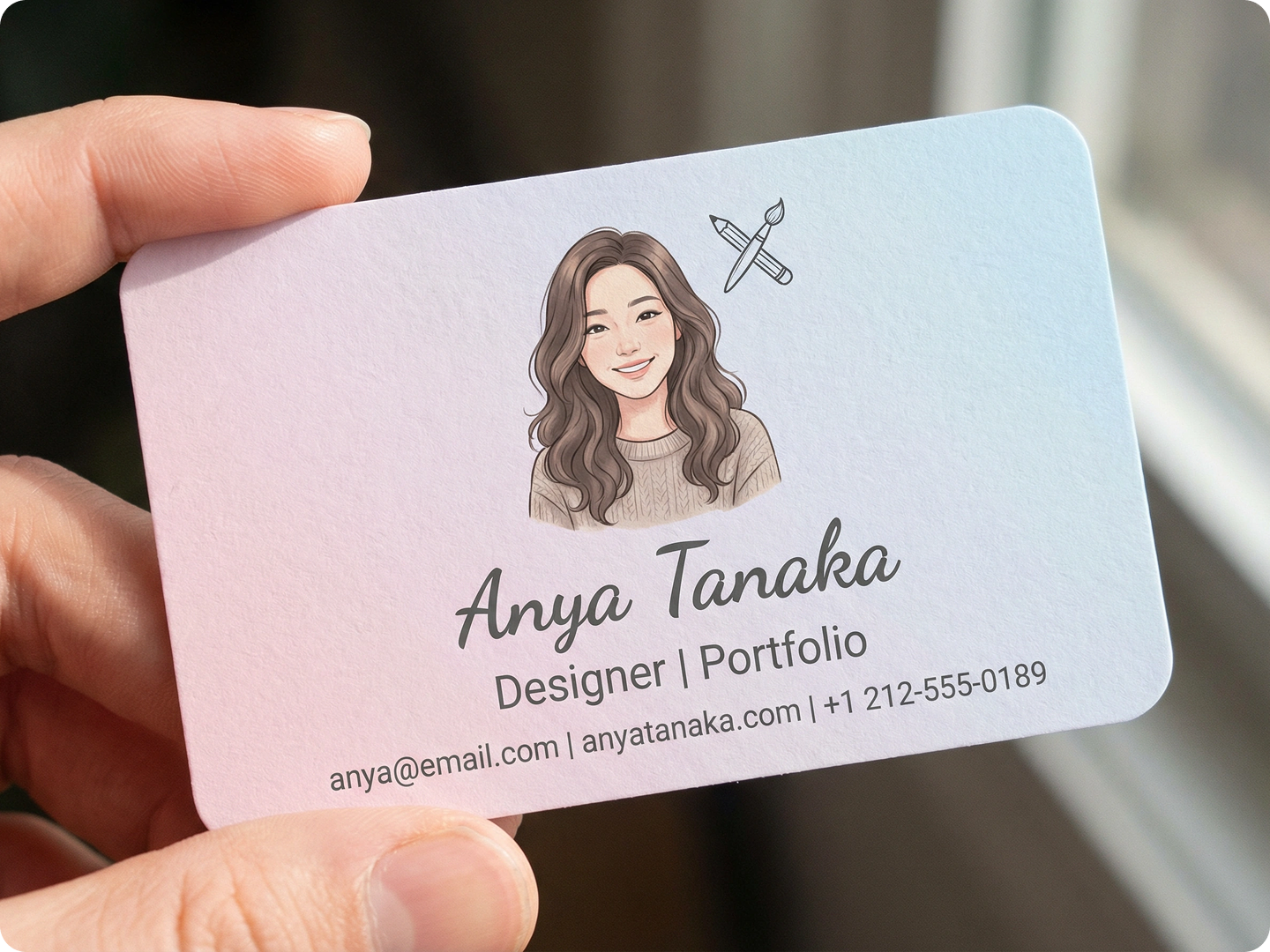 Creative cards for artists and designers