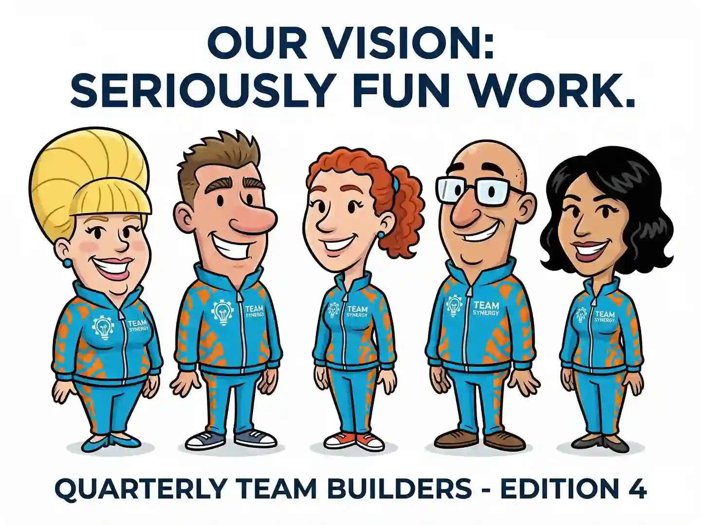 Office fun caricature