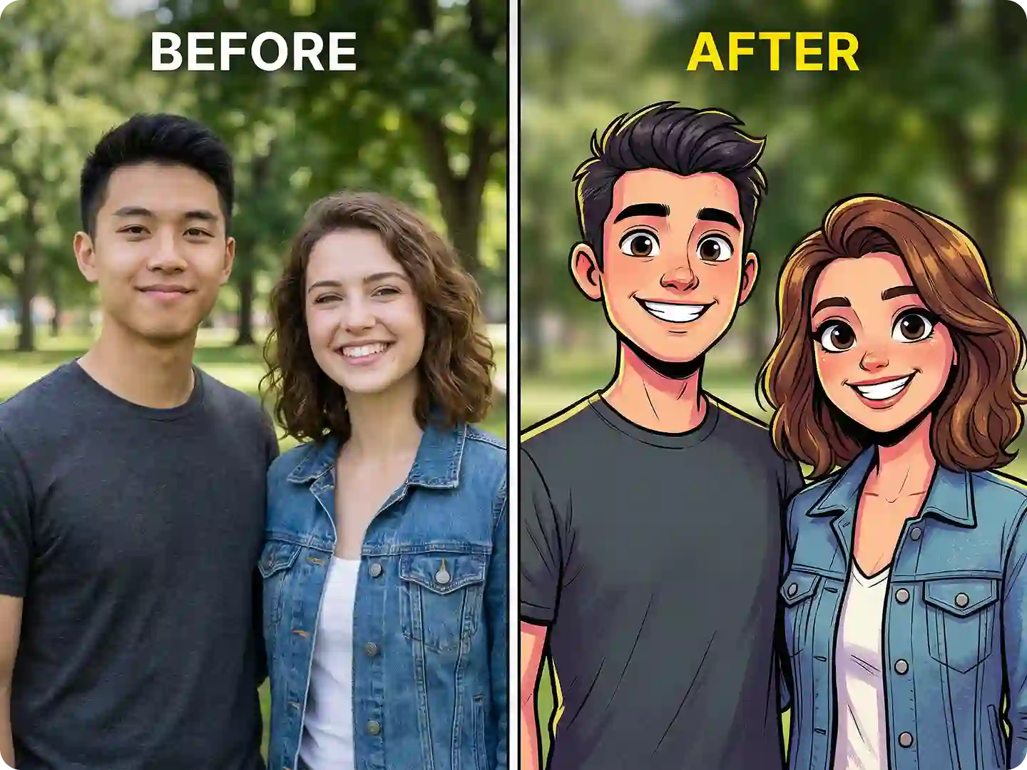 Turn Portrait to Caricature