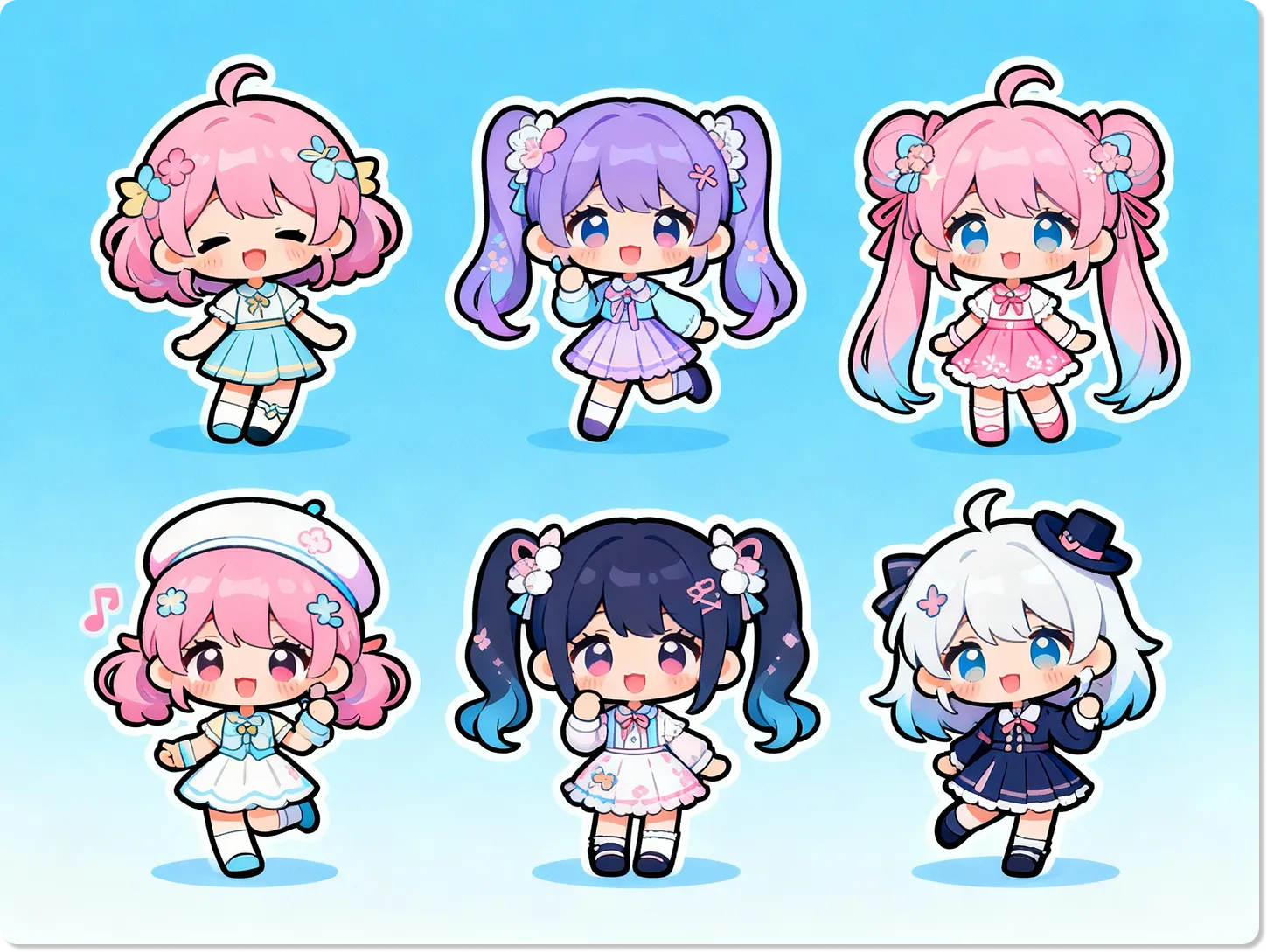 Placeholder image for Design Custom Chibi Stickers