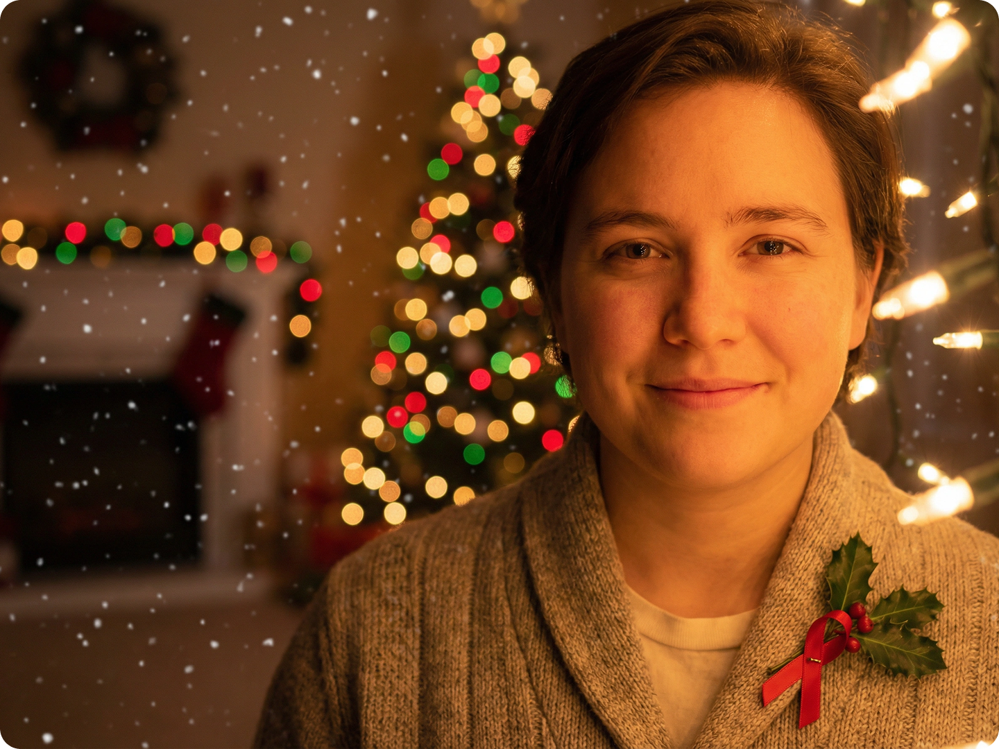 Design holiday greeting cards