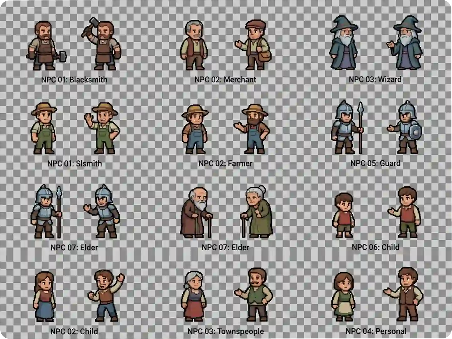Indie Game NPCs