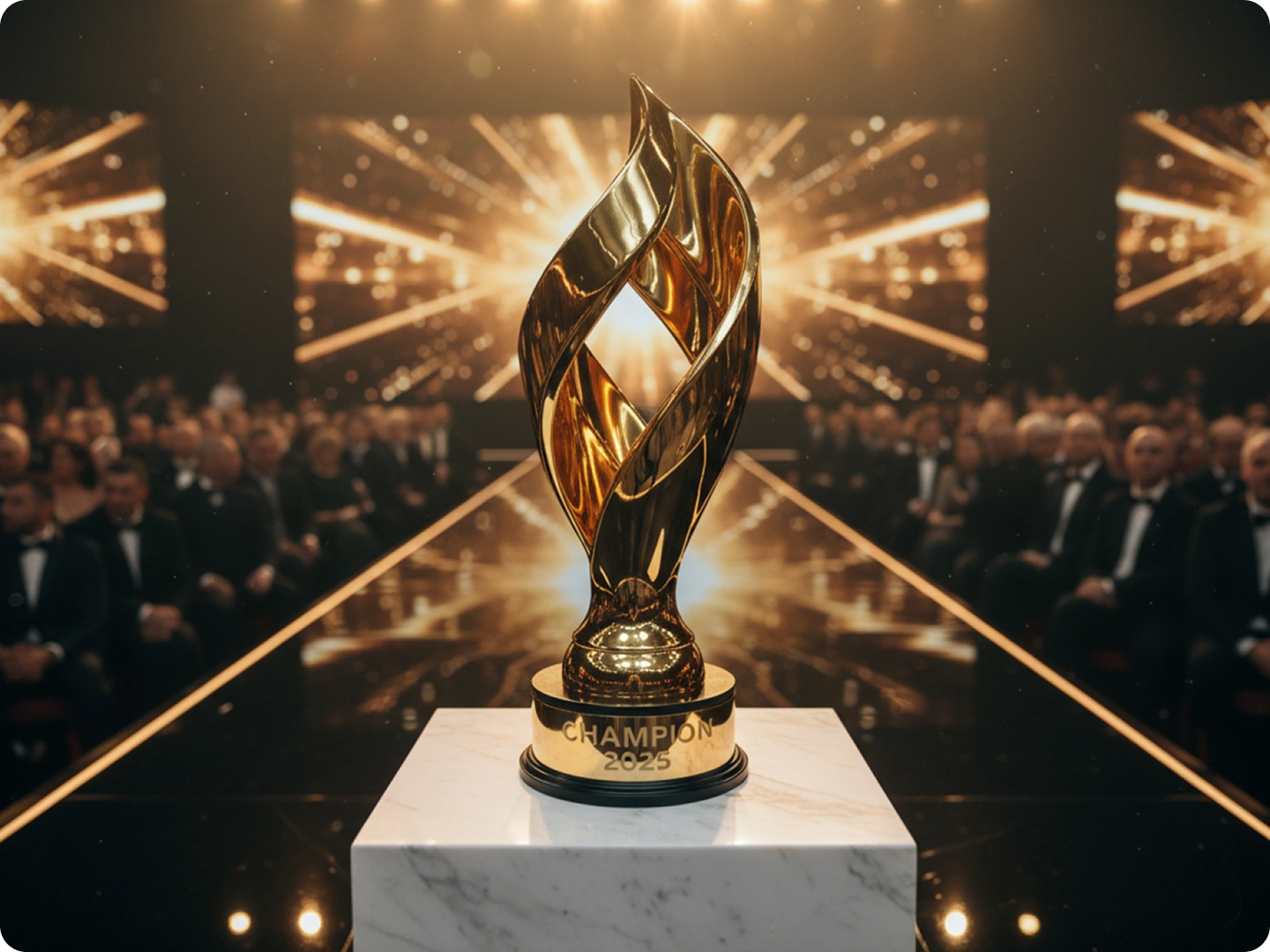 Design trophies for school events and graduation