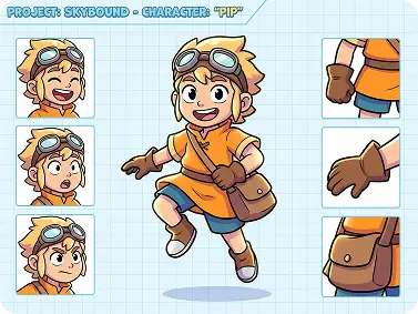 Design Toon OCs for Fan Animations and Shorts