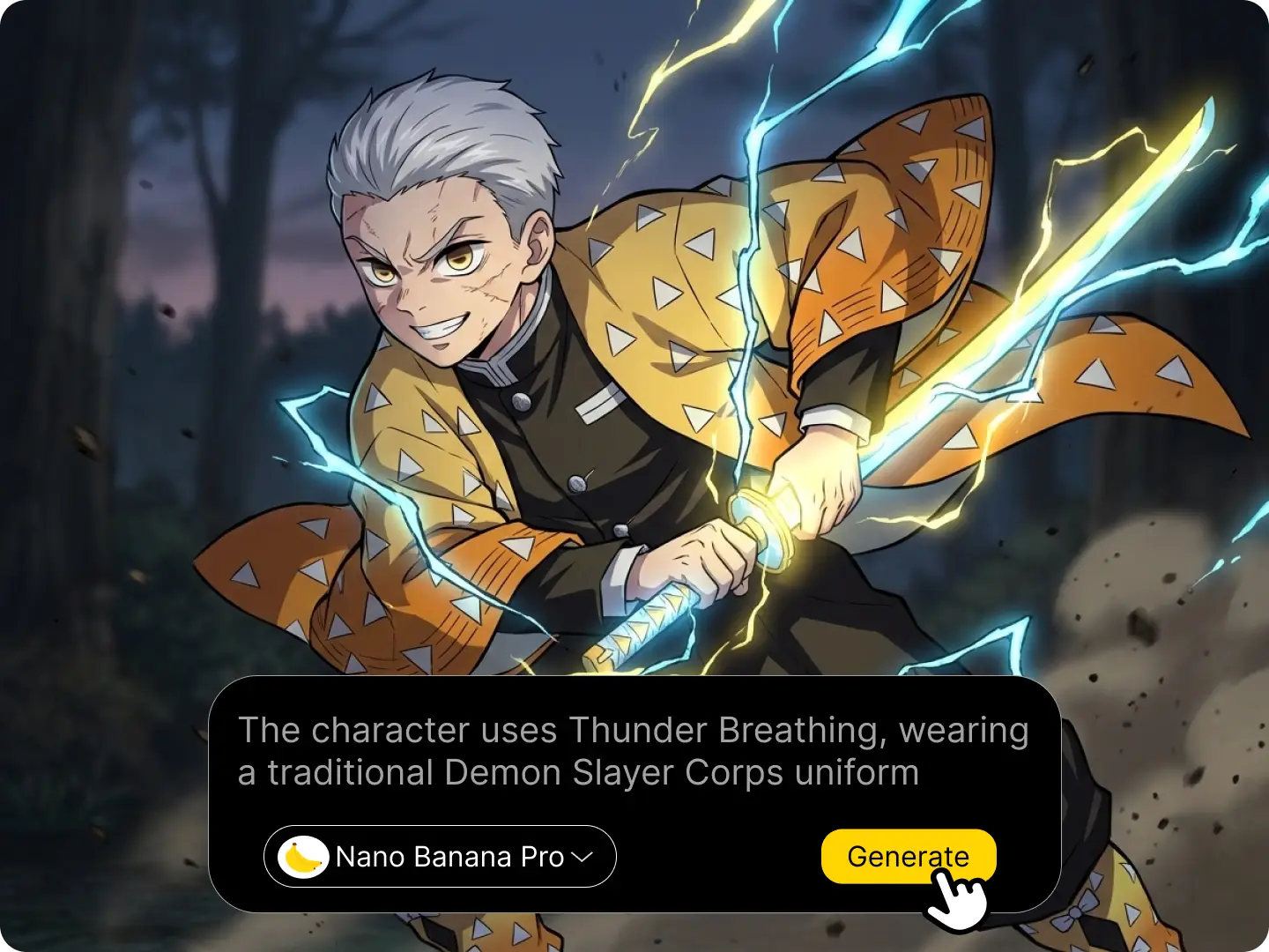 Text-to-OC generation