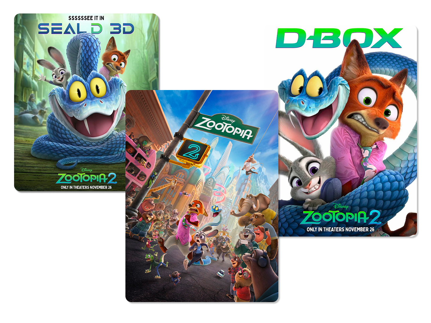 Zootopia 2 AI posters