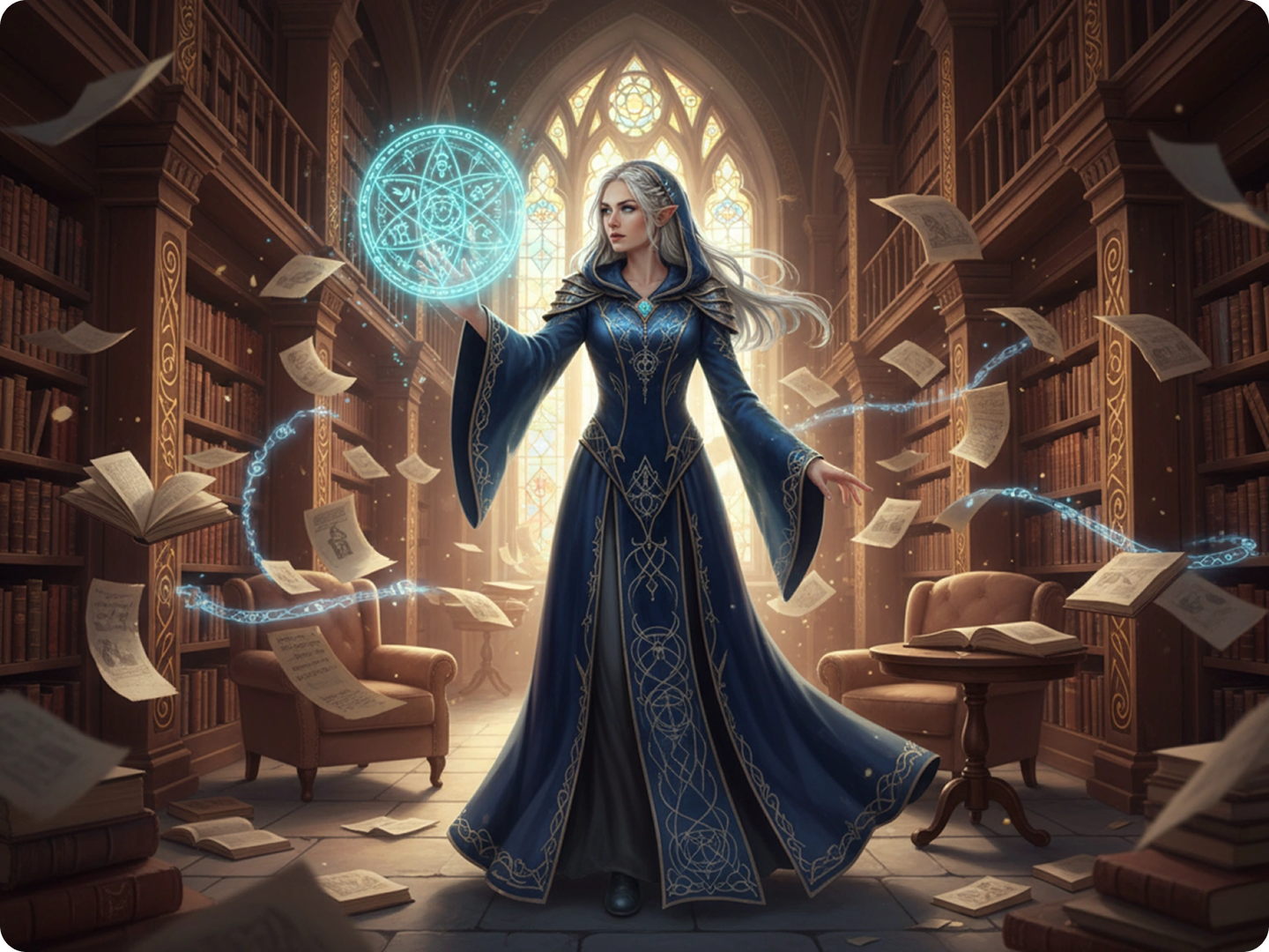 Make character sheets visual