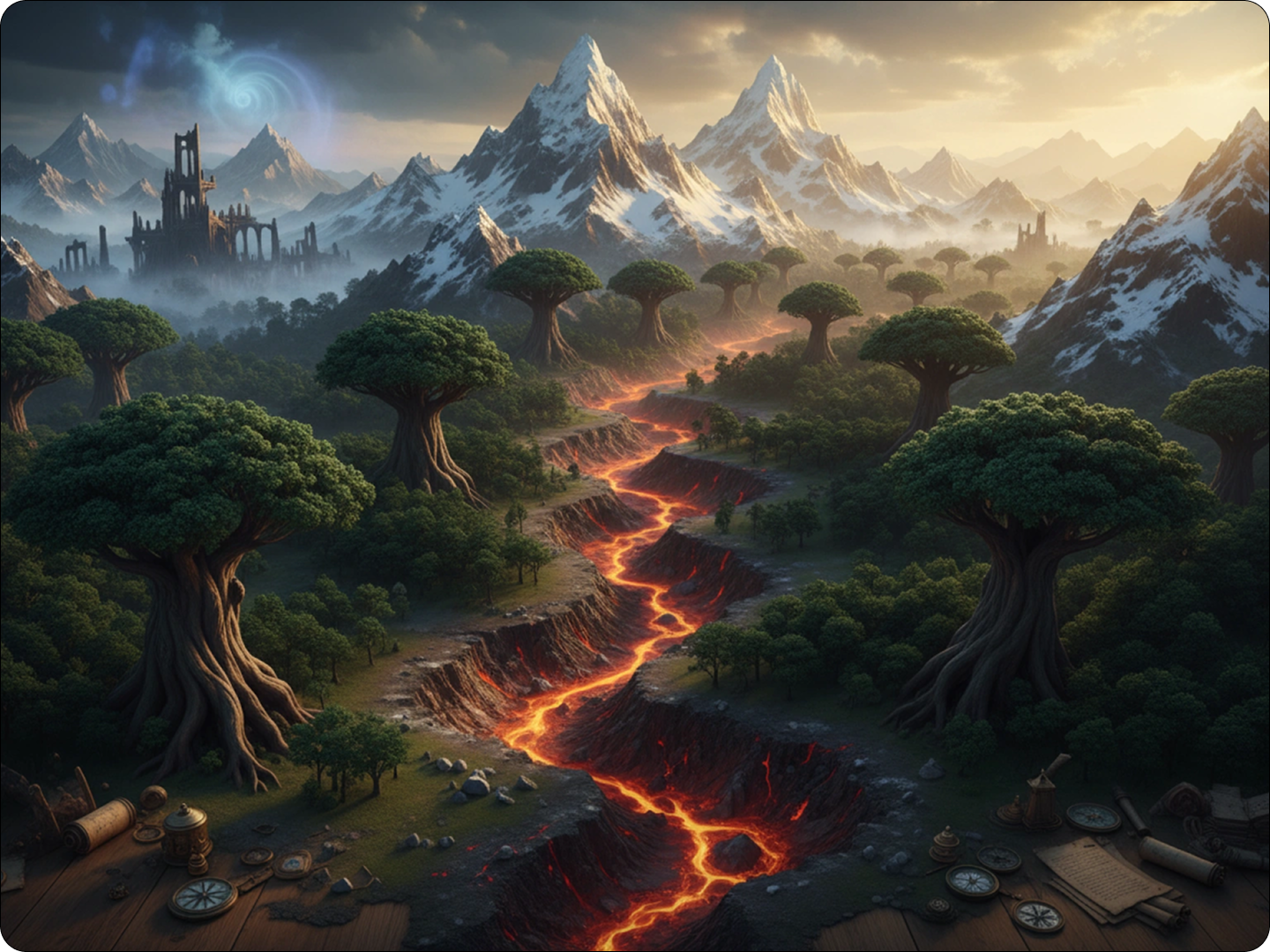 Design epic wilderness landscapes