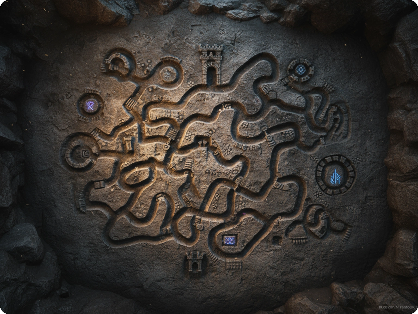 Craft battle arenas for strategic combat