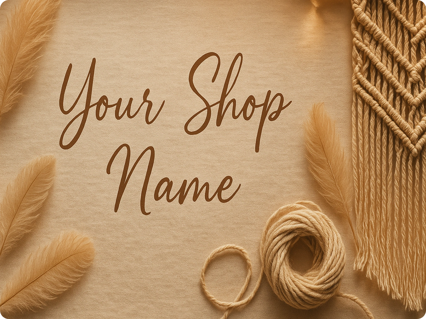 Design shop headers that grab attention