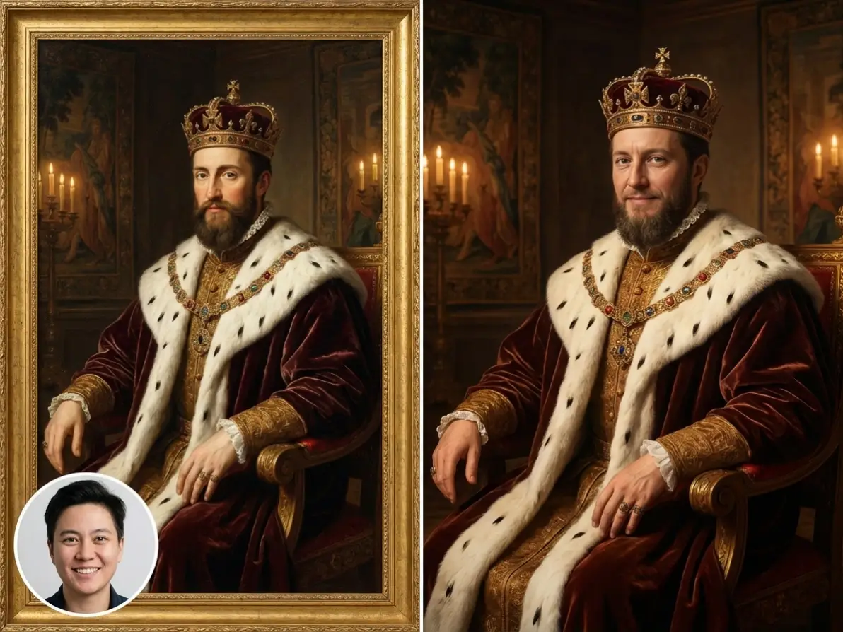 Swap Faces with Historical Figures