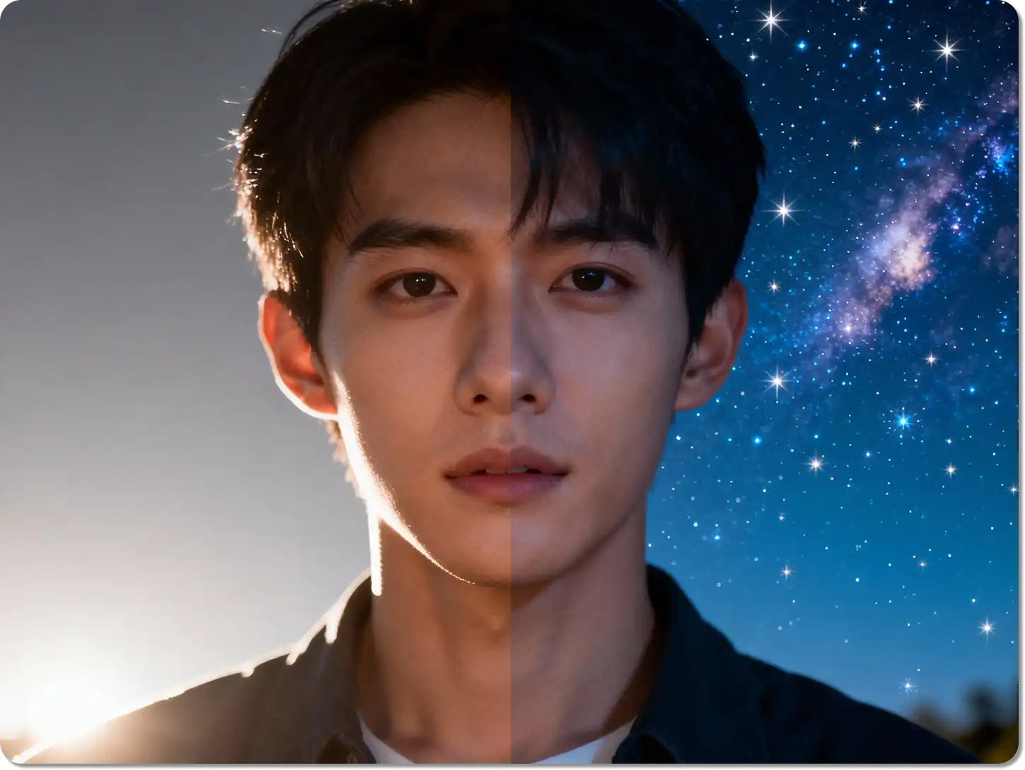 Fix photos taken in light-polluted areas