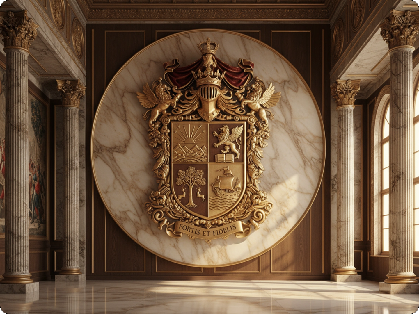 Design crests for special family events