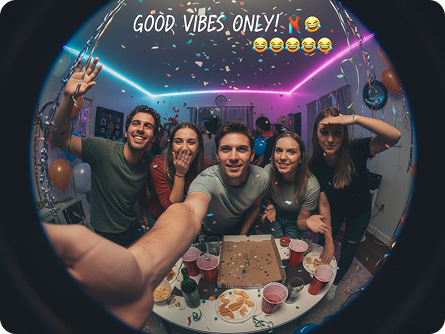 Trending Fish Eye Visuals
