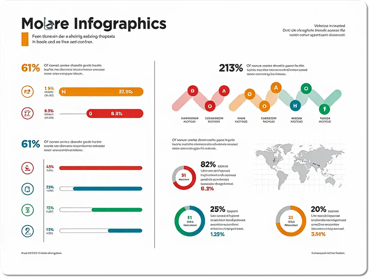 Superior Text Rendering for Infographics
