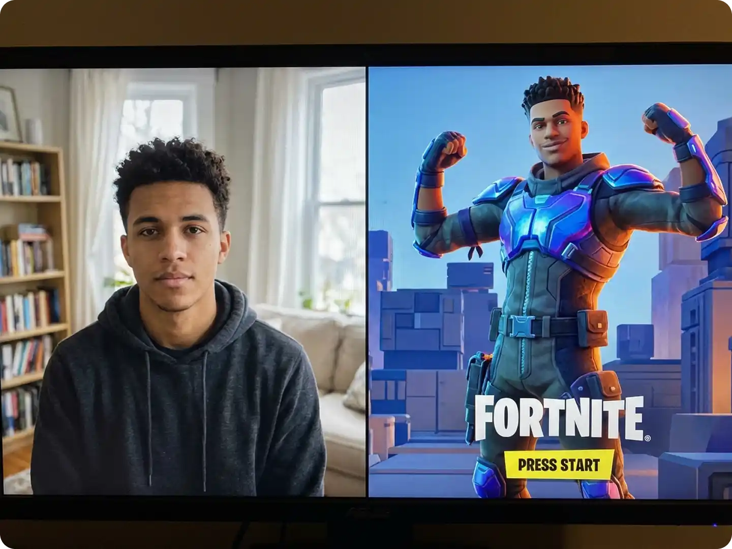 3D Fortnite avatar