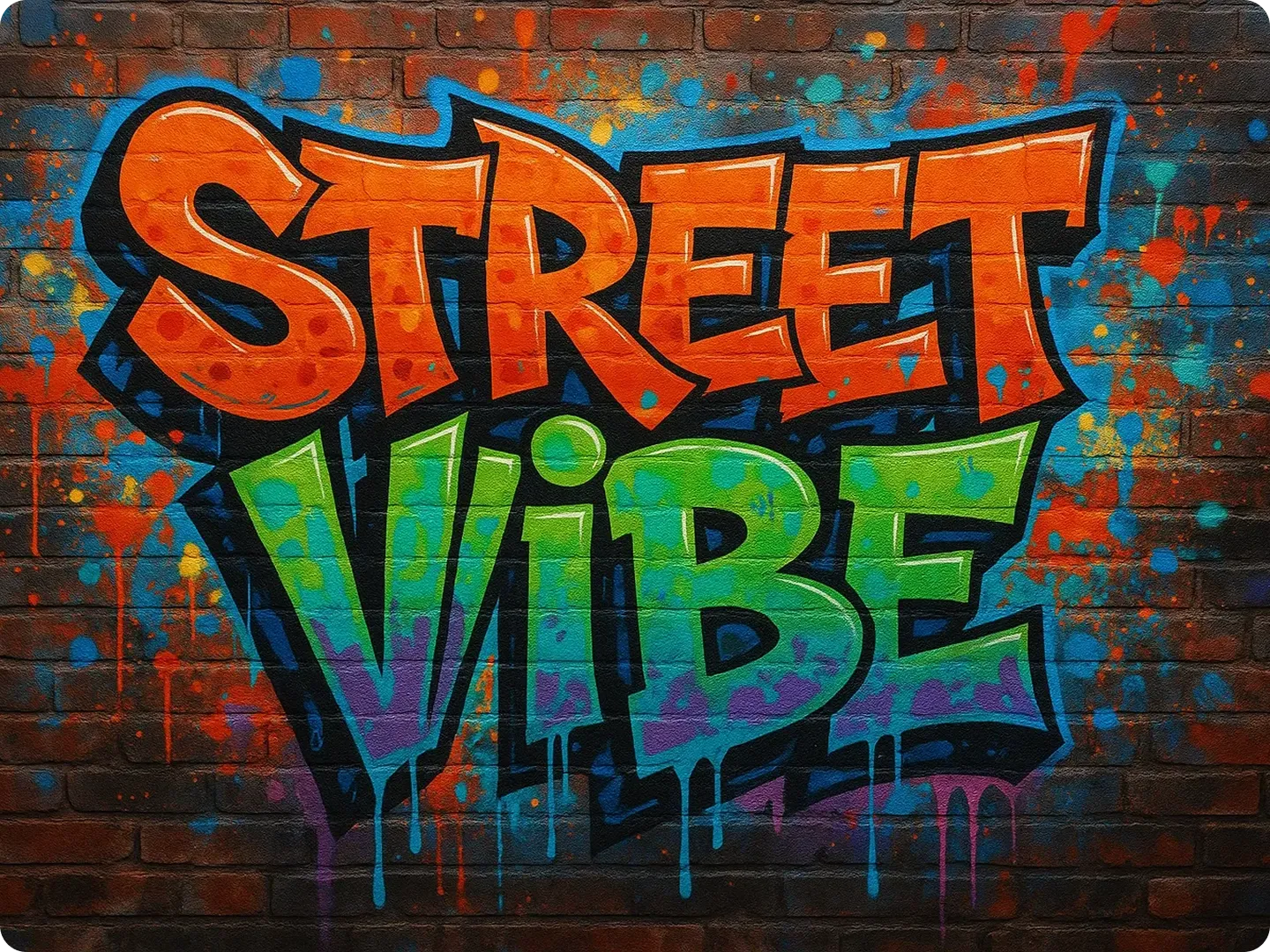 AI graffiti art generator from text