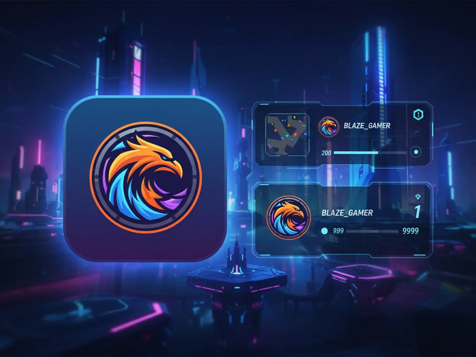 Mobile Gaming Logo Designs