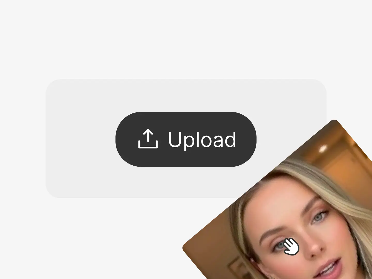 A dark-themed interface showing a video model selection menu